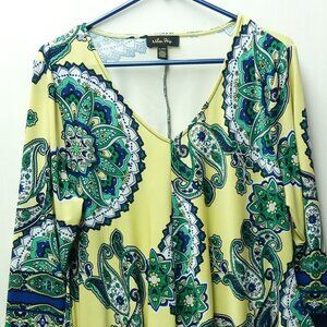 Melissa Paige V-Neck Blouse XL